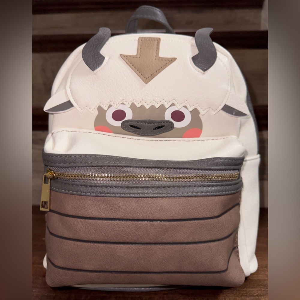 ✅ Super Cute Avatar The Last Airbender Appa Flying Bison Mad Engine MiniBackpack